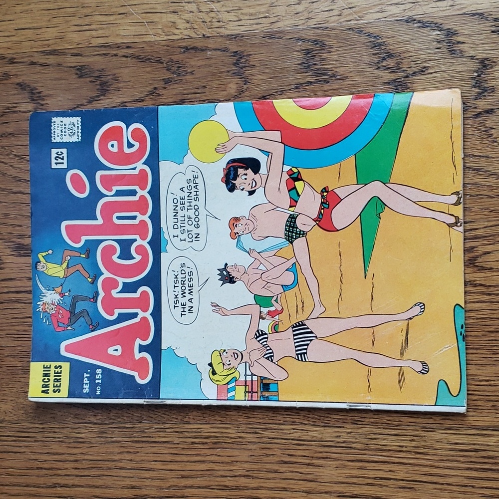 Vintage 60s Archie No. 158 Archie Series Comic Book